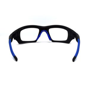 warrior 101 matte black.blue back