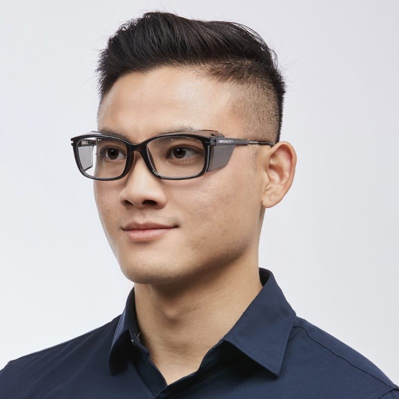 Alternative view of WORKSafe Pluto WSE 3014 Grey Translucent